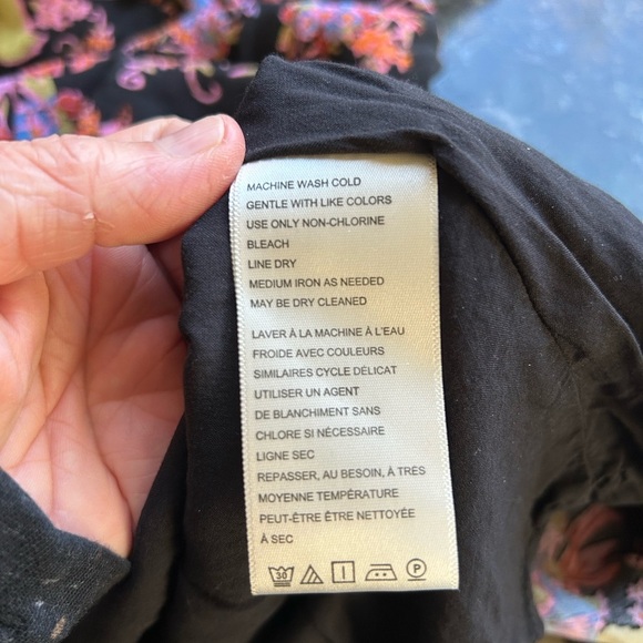 Free People Yara Oversized Day Dress. “Twilight Combo” color. EUC. Lined. Size S - Picture 13 of 15